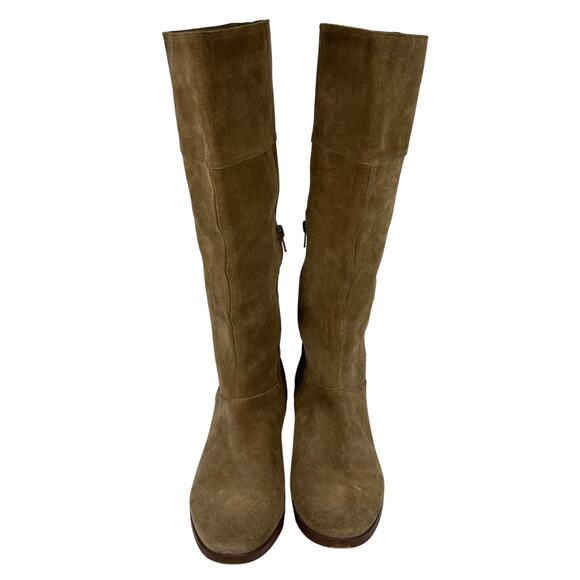 Sole Society Carlie Brown Leather Tall Boots Size 9M - Picture 3 of 13